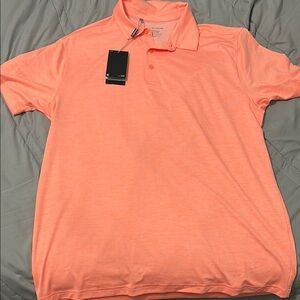 Under Armour Orange Polo Shirt Classic Style